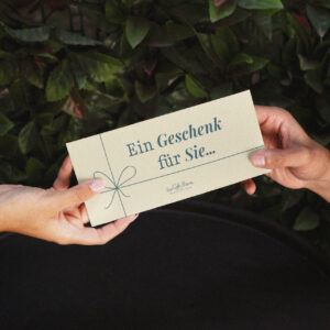 Ein Geschenk für Sie.