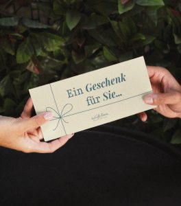 Ein Geschenk für Sie.